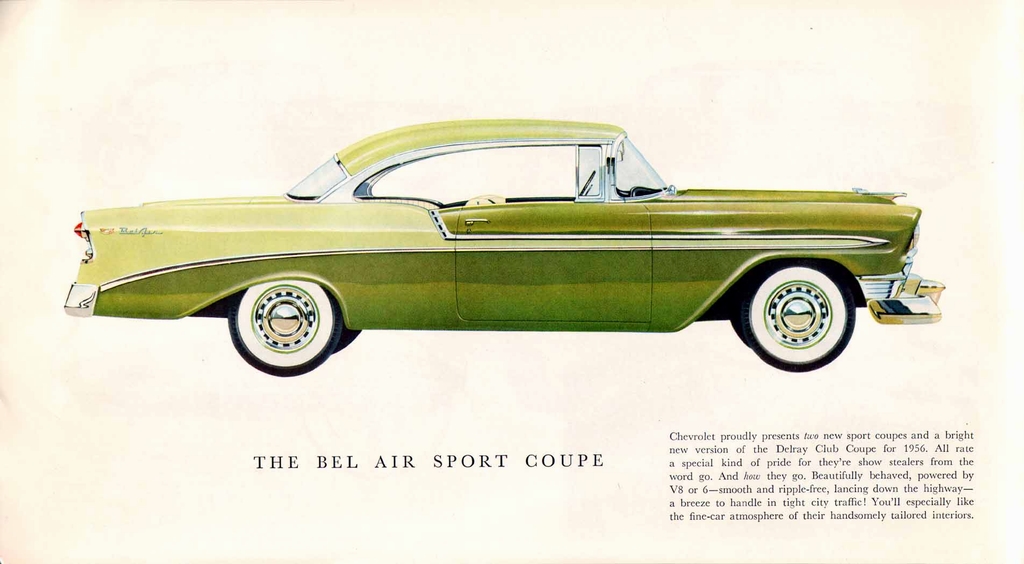 1956 Chevrolet Prestige Brochure Page 14
